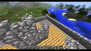 Minecraft : How to Build : Stadttor