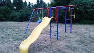 Lifetime Monkey Bar Adventure Swing Set with 9 Foot Wavy Slide review