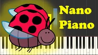 🎹 Super Simple Songs &ndash; Butterfly Ladybug Bumblebee | Nano Piano Tutorial 🐝🦋🐞