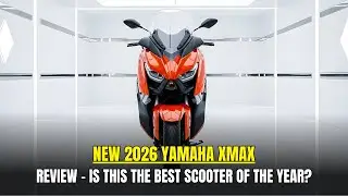Yamaha XMAX 2026 года &mdash; лучший умный скутер будущего!