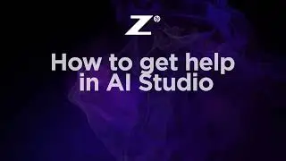 Z by HP | How to get help in AI Studio