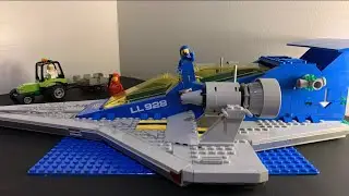 LEGO Galaxy Explorer 10497 speed build by benny