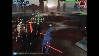 SLKR WINS AGAINST DARK SIDE REY IN SWGOH PROVING GROUNDS!