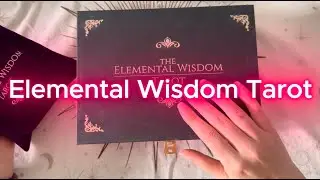 Роскошная колода для вдохновляющих раскладов &mdash; обзор Elemental Wisdom Tarot Limited Edition