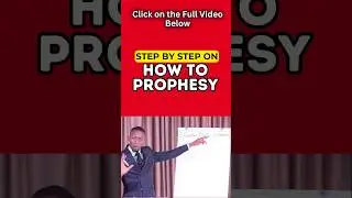 HOW TO PROPHESY STEP BY STEP -DON'T MISS THIS #mizmzwakhetancredi #prophesy #prophecy #howtoprophesy