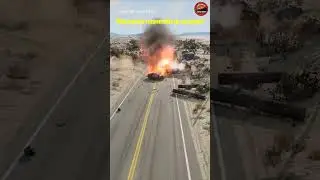 Realistic Highway Car Crashes | Cinematic BeamNG Drive Crash Simulation Shorts