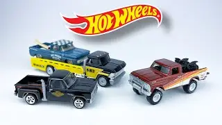 Unboxing Hot Wheels 2022 Premium Collectors Mix J - Classic Pickups!