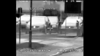 Surveillance Footage with TiCAM 750 Thermal Imaging Binoculars