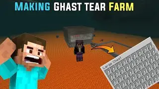 😱MAKING GHAST TEAR FARM IN Minecraft | #23 |