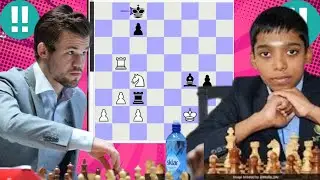 Magnus Carlsen vs Rameshbabu Praggnanandhaa 29