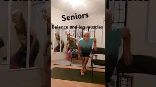 Seniors!! We need strong legs!! #seniors #mobility #stretch