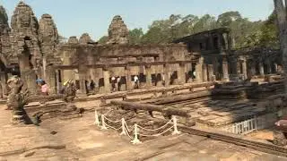 ХРАМ БАЙОН КОМПЛЕКСА АНГКОР (The Bayon temple in Angkor Thom. Angkor. Cambodia) (2)