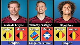 THE REAL ORIGINS OF BELGIUM'S FOOTBALL STARS🇧🇪🔥