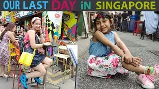 Merlion Park, Haji Lane, Arab Street, China Town Singapore | Singapore Walking Tour