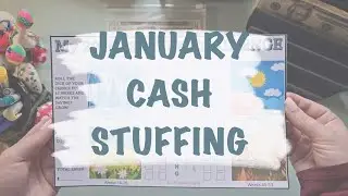 January Cash Stuffing | Save $2026 in 2026 | 53 Week Roll & Save 