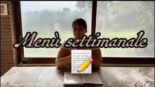 Menu settimanale dal 17 al 23 novembre