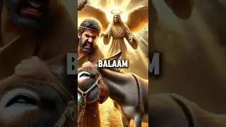 BALAAM, The Donkey, And The ANGEL &ndash; What Really HAPPENED? #bibleverse #shorts