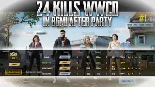 24 Kills Domination WWCD in BGMI After Party - Solo 10 Kills - @HYDRADANGEROFFICIAL @InfecTeDGamer