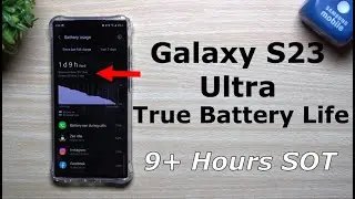 Как мне добиться более 9 часов автономной работы &mdash; Galaxy S23 Ultra (реальное использование аккум...