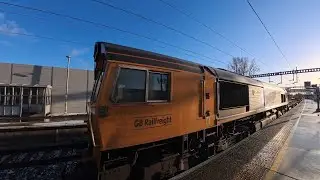GBRf 66706 'Nene Valley'  - 6L37 Hoo Junction Up Yard to Whitemoor Yard L. D.C Gbrf on 05.01.2026