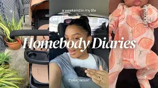 WEEKEND VLOG | chilling at home, morning routine, cleaning, skincare , postpartum thoughts