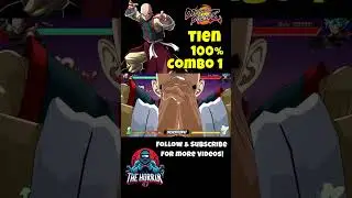 Tien's Monster 100% Combo #1⚡ Dragon Ball FighterZ Gameplay!