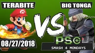 PSG Smash 4 Monday: Terabite (Mario/Kirby/Rosalina & Luma) vs Big Tonga (Sheik/Fox) - Losers Semis