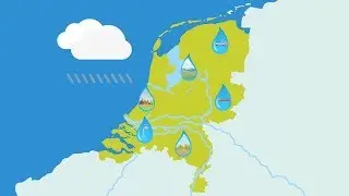 Waterverdeling bij droogte in Nederland | Animatie | Rijkswaterstaat