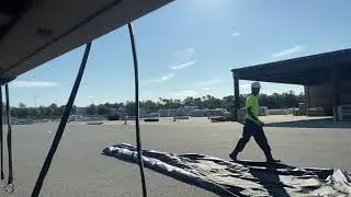 Folding 8&rsquo; Drop Tarp