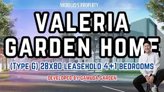 Valeria Garden Home Type G @ Gamuda Garden Rawang | 28x80【Nicholas's Property Channel EP039】