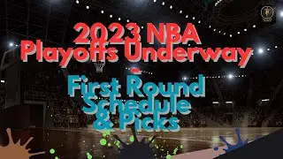 Tha Mic Check ~ Full Court: 2023 NBA Playoffs Underway - First Round Schedule & Picks #nbabasketball