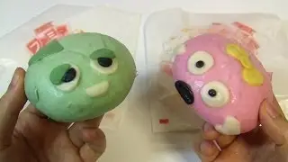 Japanese Candy & Snacks #135 Gachapin & Mukku Nikuman Ponkickies Steamed Bun