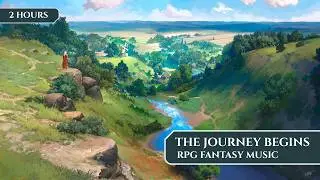 The Verdant Fields - Beautiful RPG Fantasy Music & Ambience | Soundtrack for DnD, Study & Writing