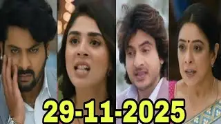  Anupuma Today Episode 28th November 2025 Rahii ko hua goutam par doubt