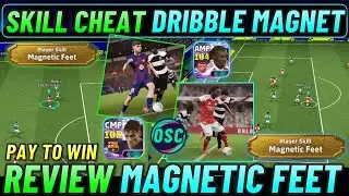 CHEAT DRIBBLE PAY TO WIN !! REVIEW MAGNETIC FEET EZE & PEDRI SHOWTIME, DRIBBLE HEBAT LAWAN EMOSI.