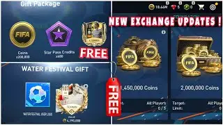 New Update : Claim Free Gift Now ! 106+ Water Festival Pack, New Coins Exchange, Pack Opening Video