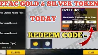 Free Fire FFAC Esports Gold Token Redeem Code कैसे मिलेगा | FFAC  Silver Token Redeem Code Le 2021|