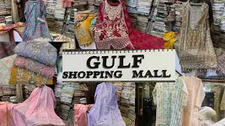 Gulf Shopping Mall-affordable chikankari,lawn,fancy dress,Partywear shopping in local mall Karachi
