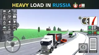 Extreme Heavy Truck Load 🚛 | Dangerous Air Miles Drive in Russia