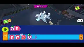 Let's Play - Rabbids Coding, Level 13