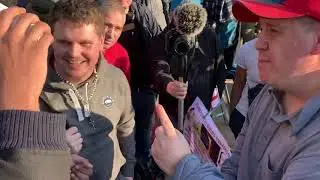 BOB AND MOHAMMED HIJAB STRONG DEBATE ON THE INGEEL - speakers corner 24/2/19