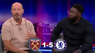 MOTD West Ham United vs Chelsea 1-5 | Alan Shearer & Micah Richards analysis on Maresca tactics