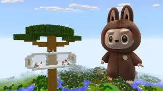 SURVIVING FROM LABUBU ARRIVAL in Minecraft - Gameplay
