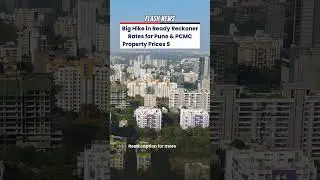 Ready Reckoner Hike Alert | Property Prices to Rise in Pune & PCMC! | SaudaGhar #pune #shorts
