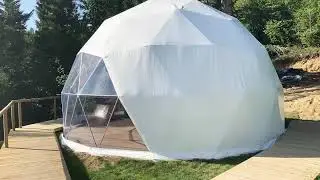 Dome ecoPod 7 Full/Глемпінг/Відпочинок/Геокупол