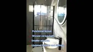 Functional bathroom