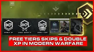 Get 10 Free Tier Skips of the Battle Pass in Modern Warfare & Warzone + Double XP Weekend Info