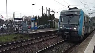 ( Transilien P) : D&eacute;part de La Rame du Ferrovipathe Villeneuvois en US voil&agrave; d&eacute;dicace &agrave; toi ! 
