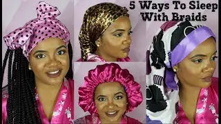 How To Sleep With Box Braids | Comfortable Quick and Easy