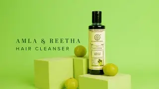 KHADI NATURAL Amla & Reetha Hair Cleanser | The Secret to Strong, Shiny & Healthy Hair!